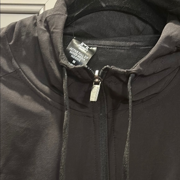 NWT Men’s active full zip mixed media hoodie M - Picture 2 of 4